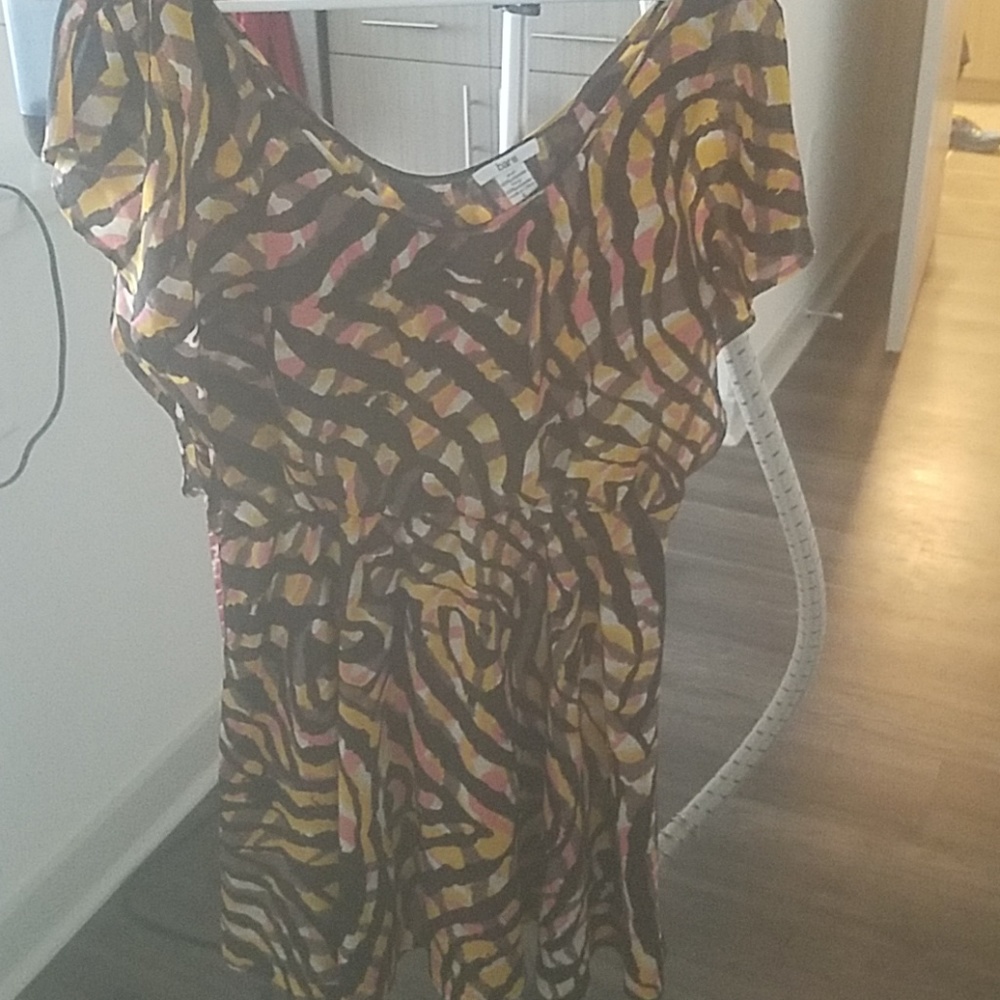 Multicolored short dress